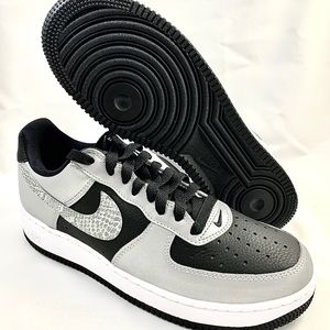 Nike Air Force 1 Silver Snake 3M